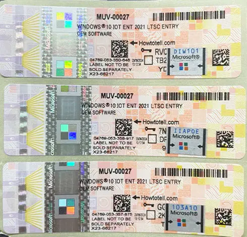 COA Stickers Version 2