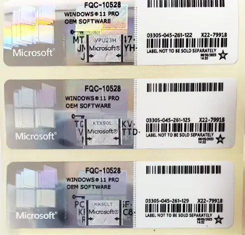 COA Stickers Version 3