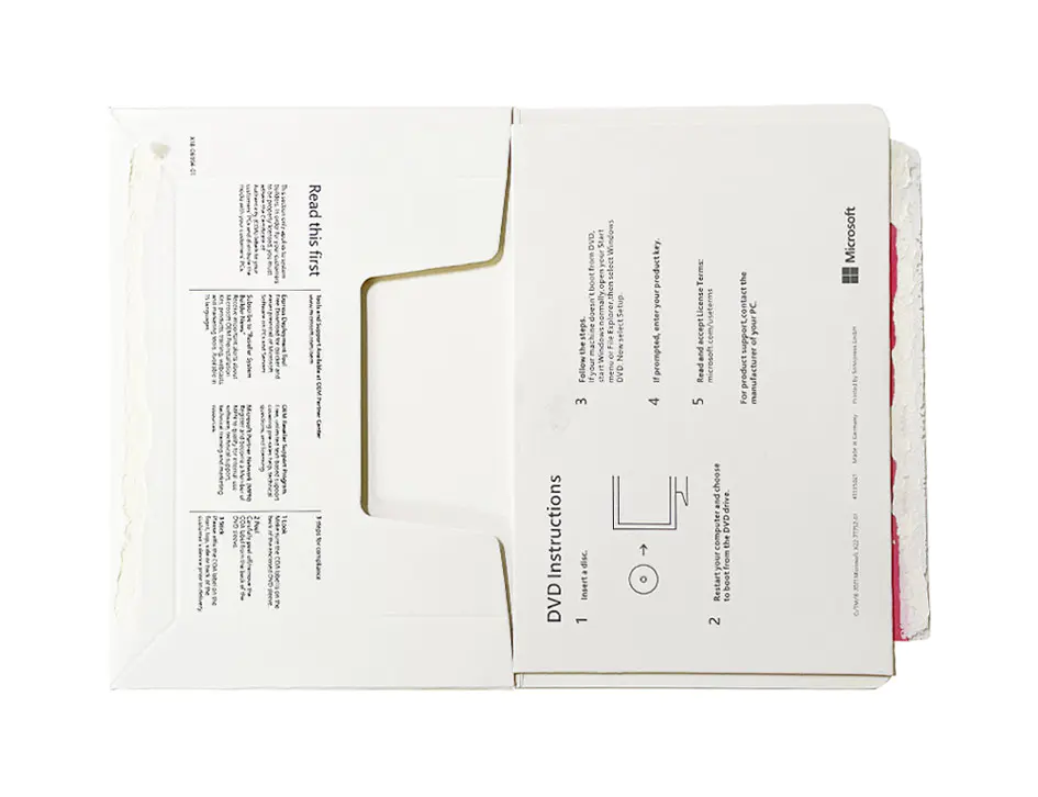DVD Package Instructions