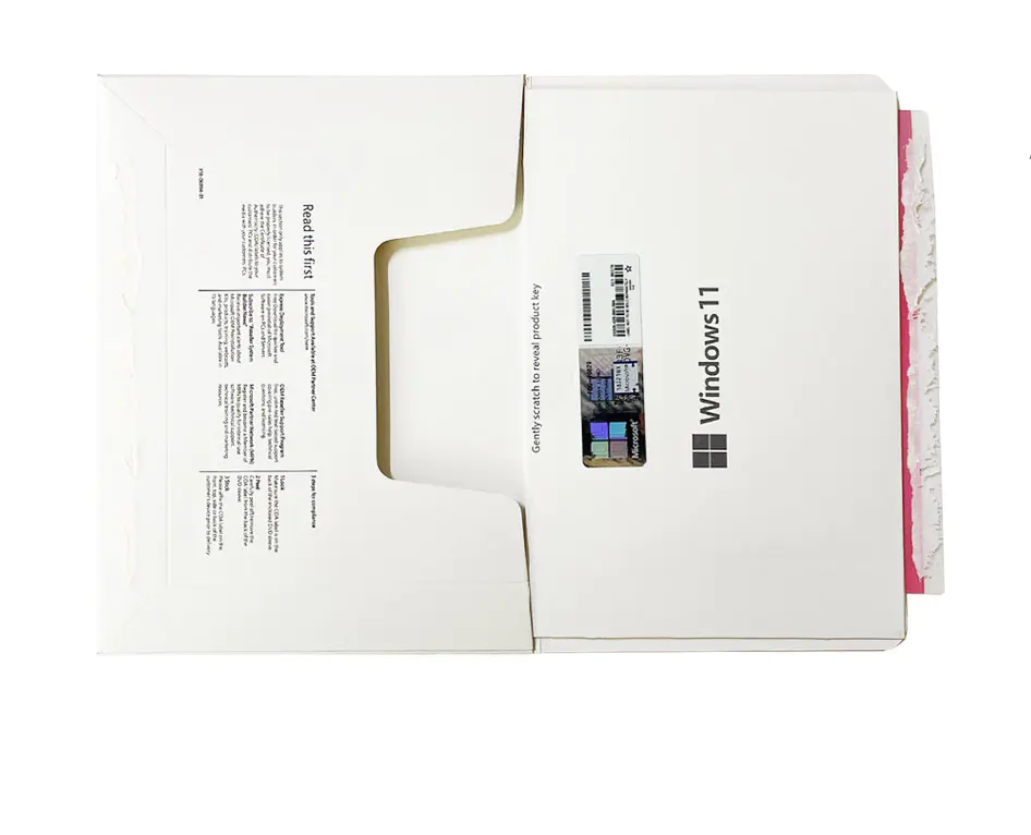 Windows 11 DVD package front view